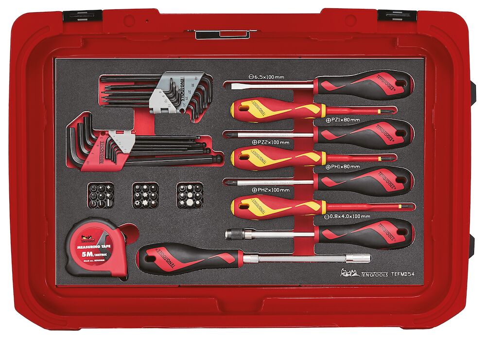 MECCA PRO TC-9 FOAM Tool Kit 118 Pieces | TengTools