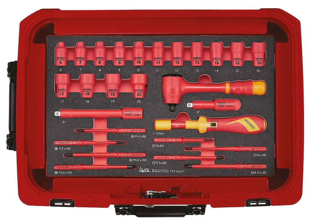 MECCA PRO TC-9 FOAM Tool Kit 52 Pieces