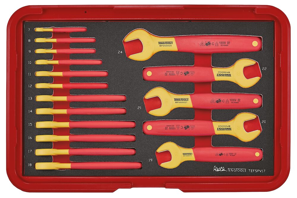 MECCA PRO TC-9 FOAM Tool Kit 52 Pieces